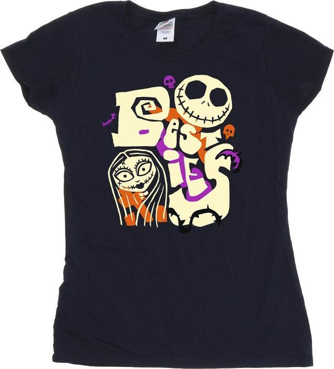 Actual product image The Nightmare Before Christmas Womens/Ladies Besties Cotton T-Shirt (L)
