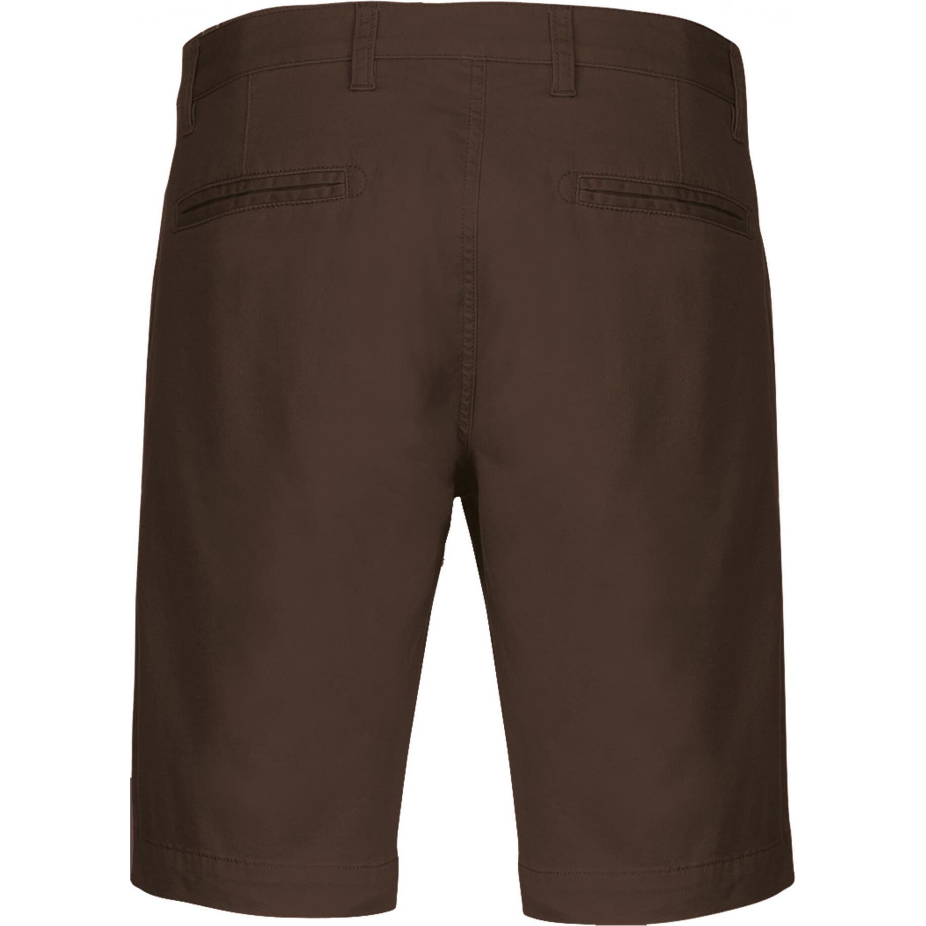 Thumbnail - Kariban, Herren, Shorts, Chino Shorts, Braun, (54)