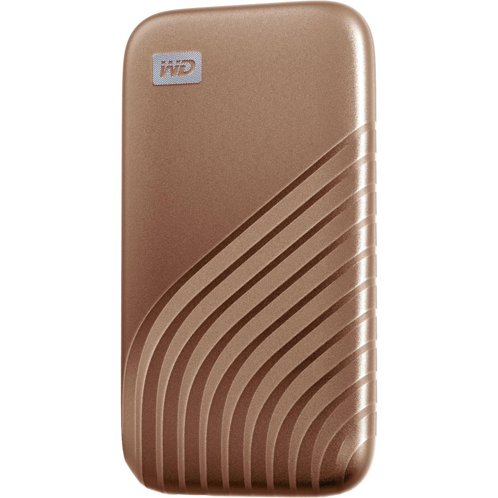 Thumbnail - WD My Passport SSD (500 GB), Externe SSD, Gold