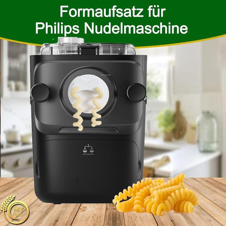 Produktbild My Pasta Pastamaker-Matrize Fusilli Rolli Trulli für Philips