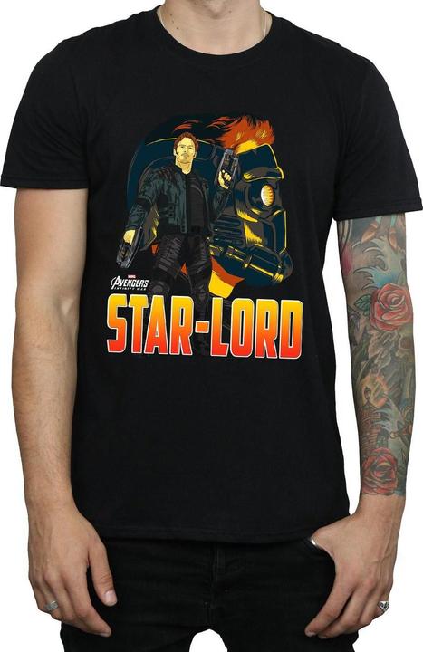 Produktbild Avengers Infinity War Star Lord Charakter TShirt (M)