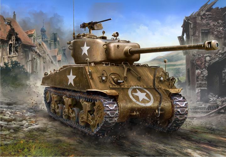 Produktbild 1:35 M4A3 (76)W Sherman