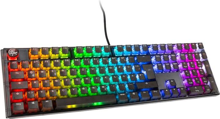 Image du produit Ducky One 3 Aura Black Clavier de jeu, RGB LED - Gateron Baby Kangaroo (DE, Filaire)