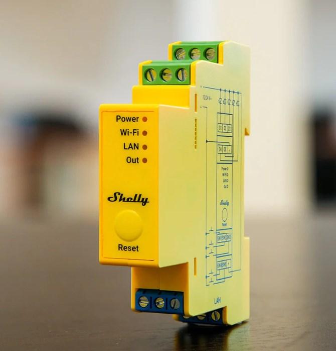Actual product image Shelly Pro RGBWW PM (Dimming actuator)