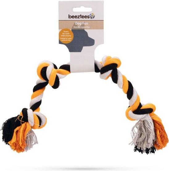 Immagine prodotto Beeztees Corda da gioco con 4 nodi (Gioco da masticare per cani)