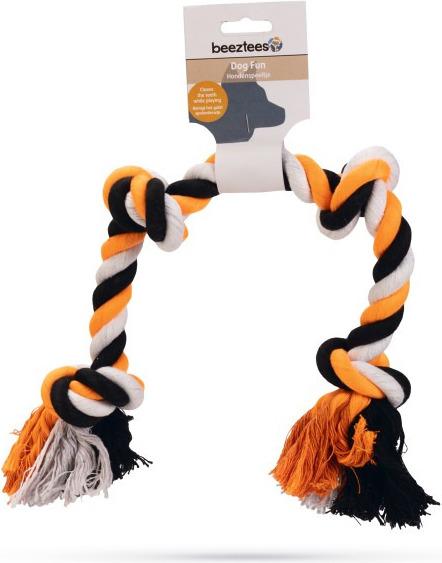 Immagine prodotto Beeztees Corda da gioco con 4 nodi (Gioco da masticare per cani)