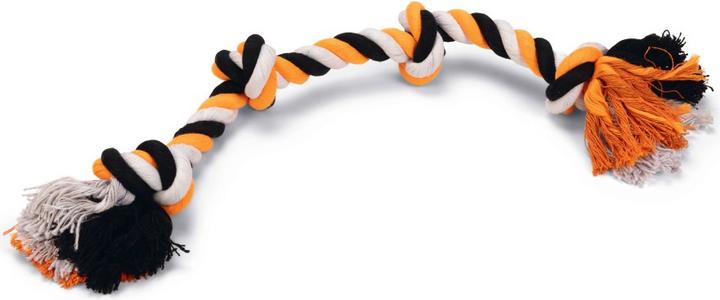 Immagine prodotto Beeztees Corda da gioco con 4 nodi (Gioco da masticare per cani)