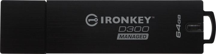 Produktbild Kingston IronKey D300 Encrypted Managed (64 GB, USB-A)