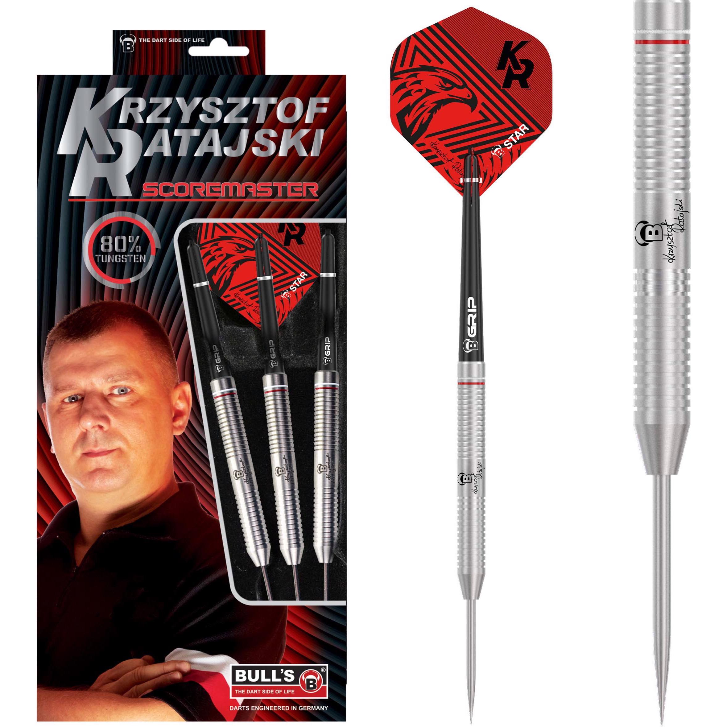 Bull's Krzysztof Ratajski Scoremaster Steel Dart (22 g)