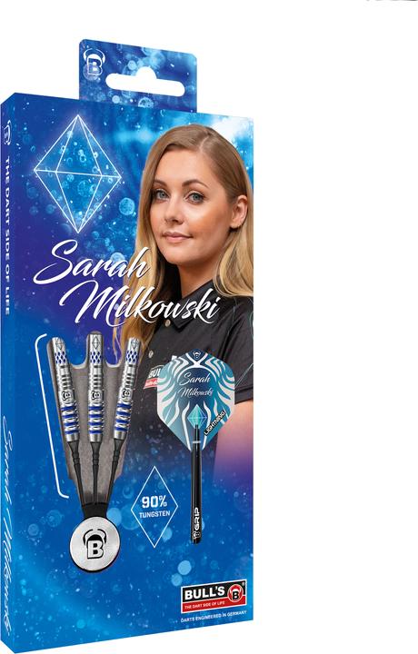 Actual product image Bull's Sarah Milkowski Soft Dart, 90% Tungsten (20 g)