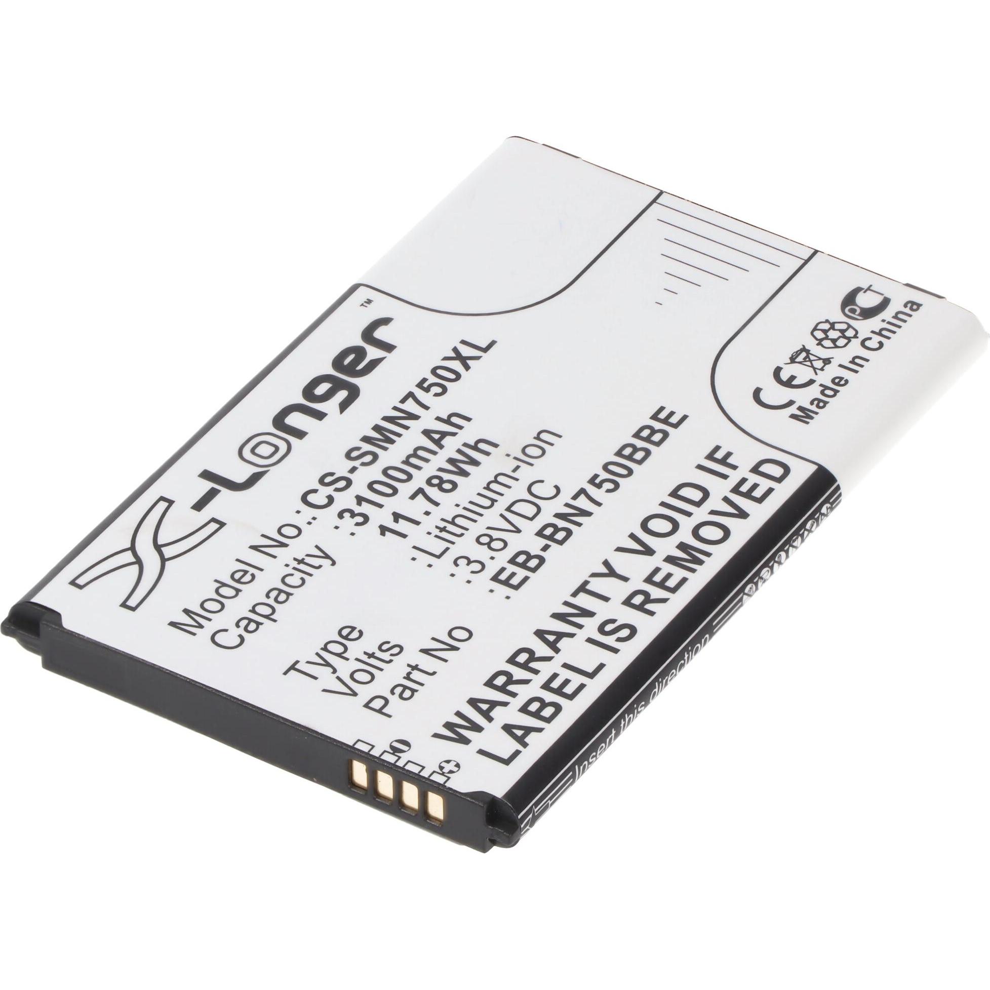 Thumbnail - AccuCell Akku Samsung Galaxy Note 3 Neo, SM-N7505 mit NFC, Smartphone Akku
