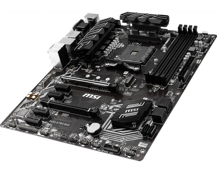 Actual product image MSI B450-A PRO MAX (AM4, AMD B450, ATX)