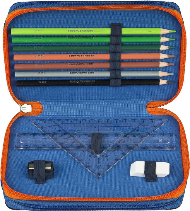 Produktbild Scooli Etui Tripledecker Hot Wheels