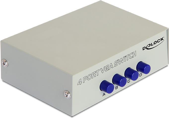 Actual product image Delock 4Port VGA Switchbox