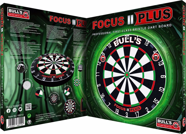 Image du produit Bull's Tableau de fléchettes Focus II Plus