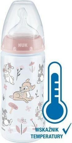 Produktbild NUK 741486 FLASCHE 300ML TEMPERATURANZEIGE DISNEY BAMBI (300 ml)