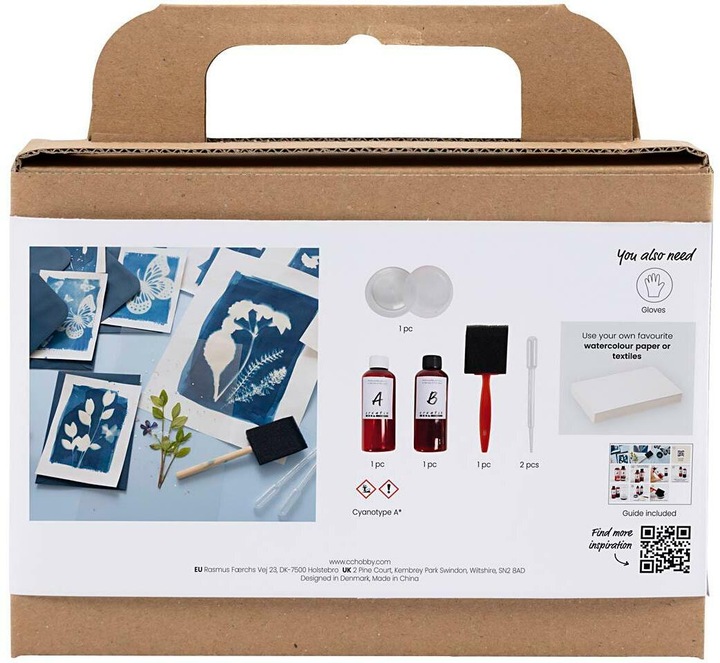 Actual product image Creativ Company Cyanotype