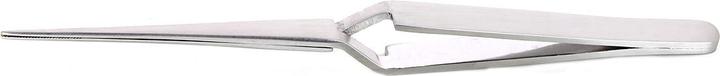 Immagine prodotto RS PRO Pinzetta in acciaio inox, resistente agli acidi, punta dritta, dentellata arrotondata, 165 mm