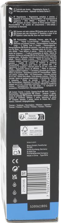 Image du produit Braun Beardtrimmer Series 3