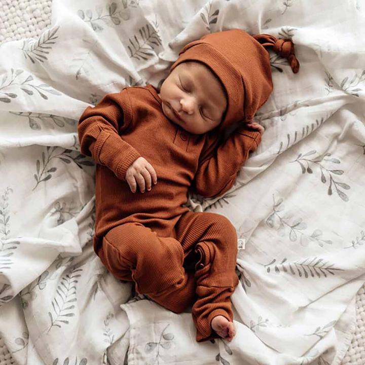 Actual product image Snuggle Hunny Romper - Biscuit (62)