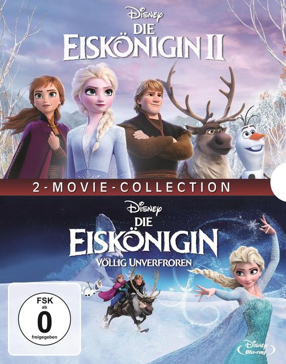 Image du produit Disney La Reine des Glaces 2 - Collection 2 Films - Blu Ray (Blu-ray, 2020, Allemand)