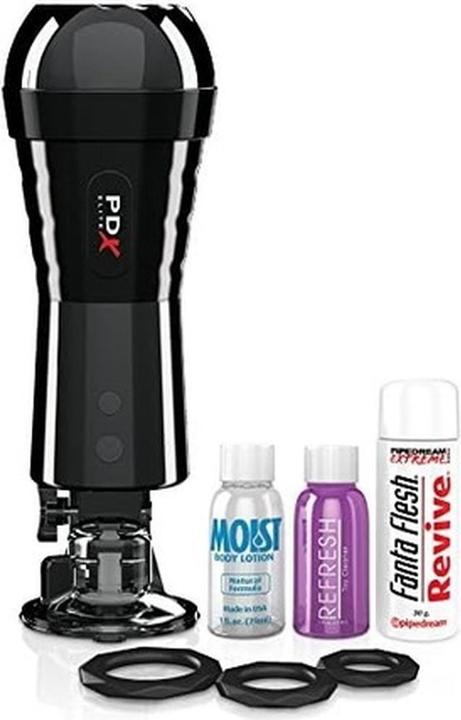 Actual product image Pipedream PDX Elite Cock Compressor Vibrator