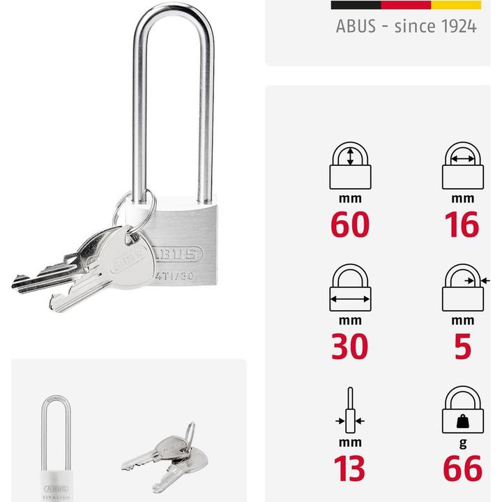 Actual product image Abus Padlock