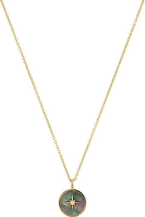 Image du produit S.Oliver Collier pour femme, argent 925 Sterling, zirconium synth. | étoile (Argent 925)