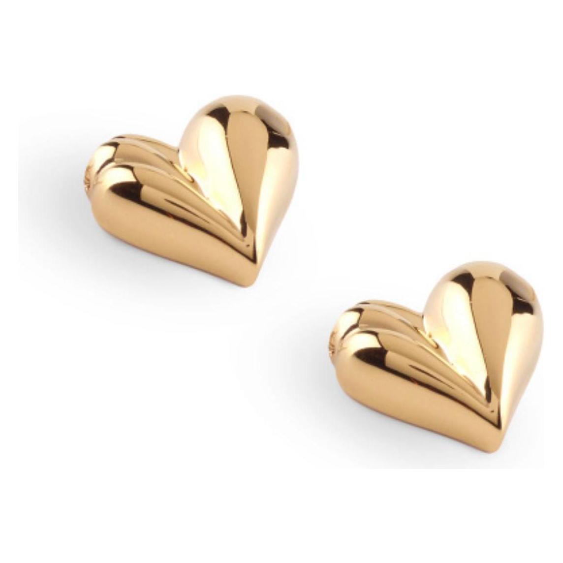 Guess, Ohrringe, 10MM Fluid Heart Studs Ohrringe, (Silber 925, Sterling Silver)