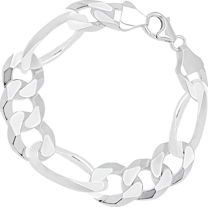 Immagine prodotto Candy Bracciale Figaro Aigle 17,0 mm, argento 925 (21 cm, Argento 925, Argento 925)
