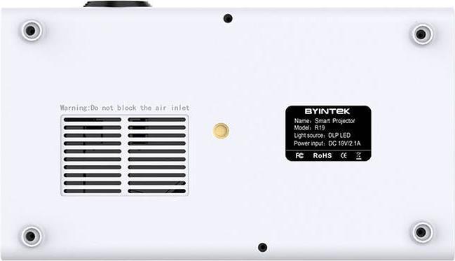 Actual product image Byintek Mini wireless projector R19 (WXGA, 700 lm)