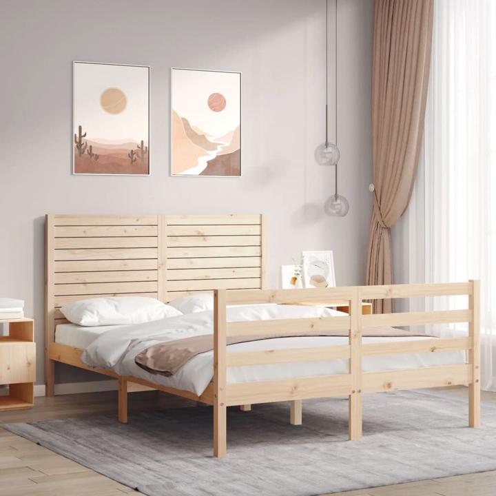 Produktbild vidaXL Bettrahmen (120 x 190 cm)