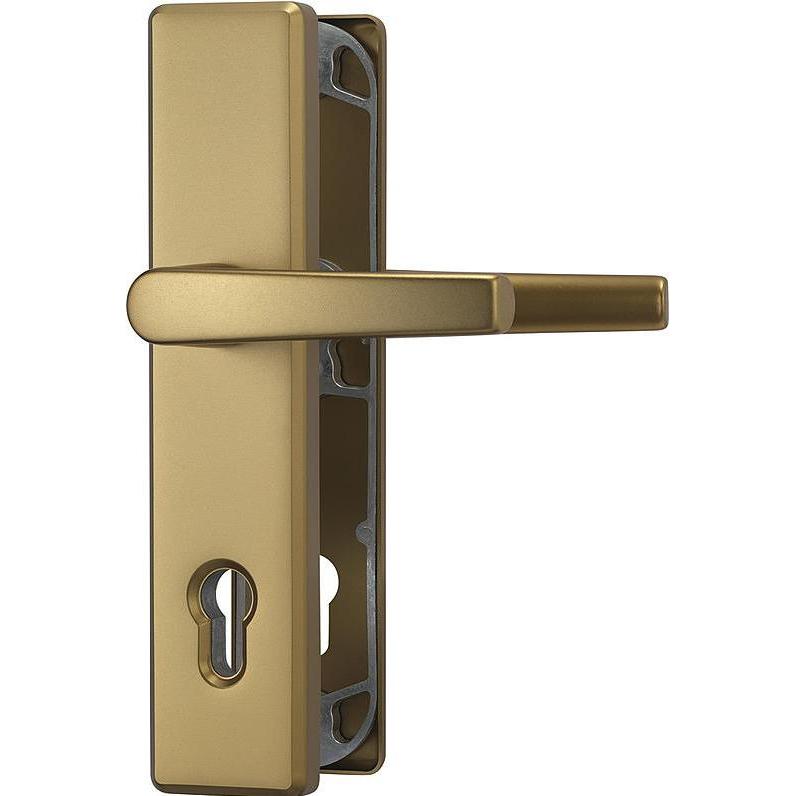 Abus, Türgriff + Fenstergriff, HLS214 F4 Türschutzbeschlag Drücker/Drücker (Türschild)