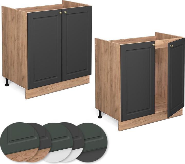 Produktbild Vicco Spülenunterschrank Fame-Line (80 x 60 x 81.5 cm)