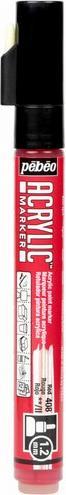 Produktbild Pebeo Acrylic Marker Dünn Rundspitze 1,2mm (Rot, 1.20 mm)
