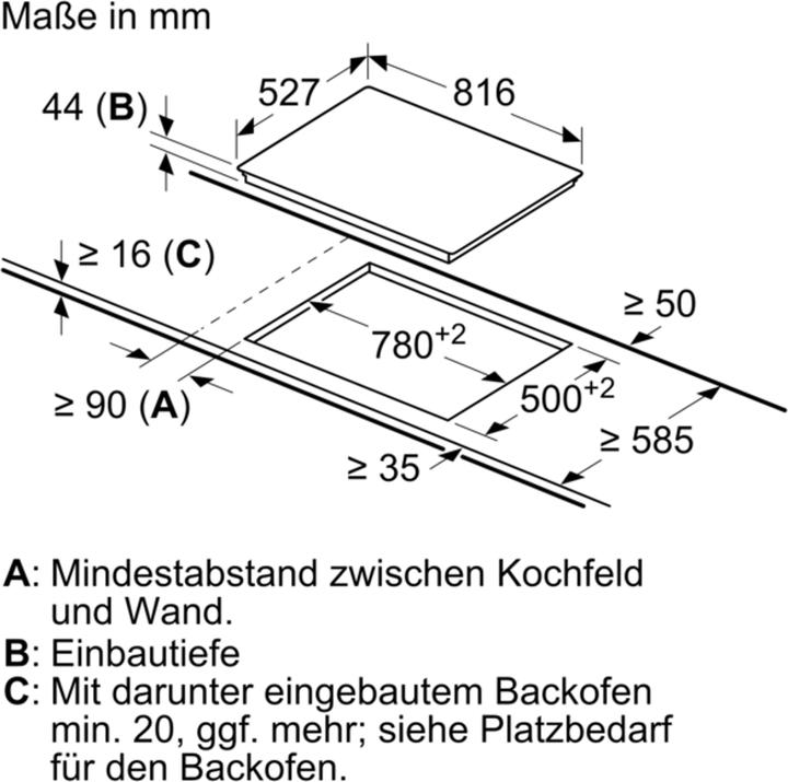 Actual product image Bosch Hausgeräte PKM875DP1D