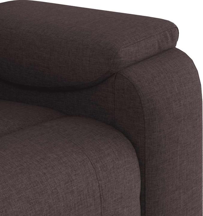 Produktbild VidaXL Massagesessel Dunkelbraun Stoff Massage TV-Sessel