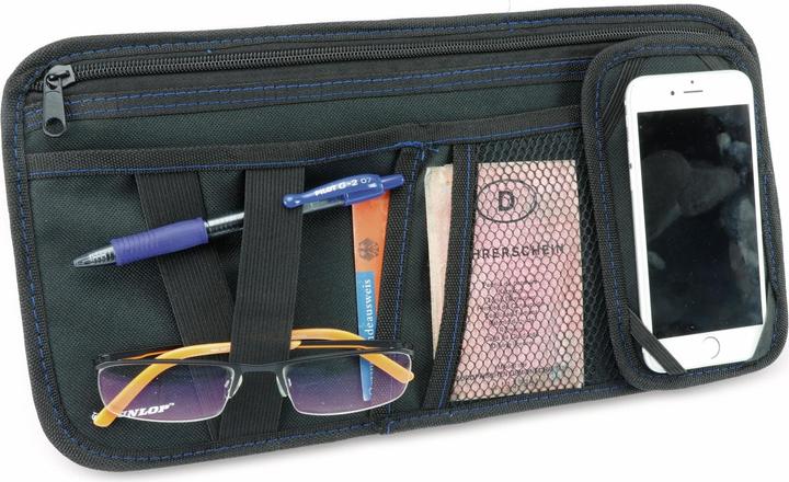 Actual product image Dunlop Sun visor organiser