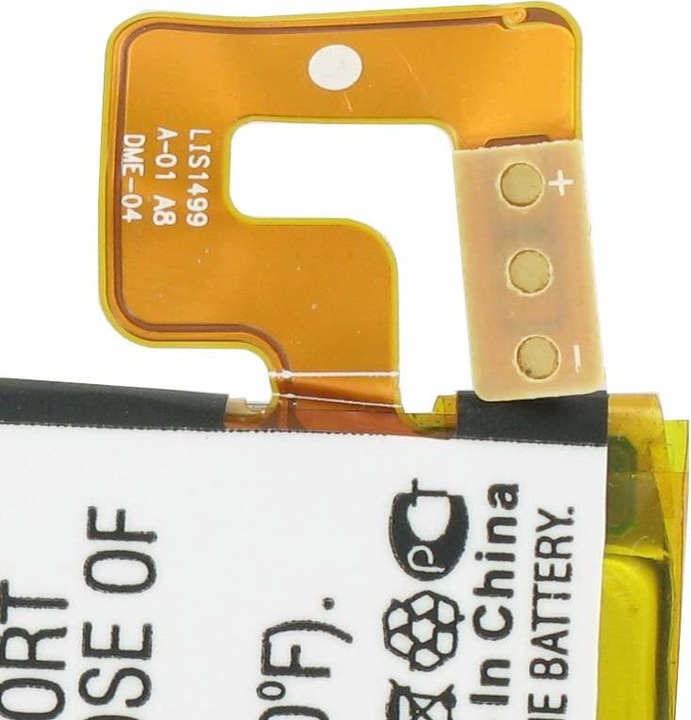 Actual product image Sony Ericsson Battery cell phone Xperia T, TL, LT30a, LT30i, Mint