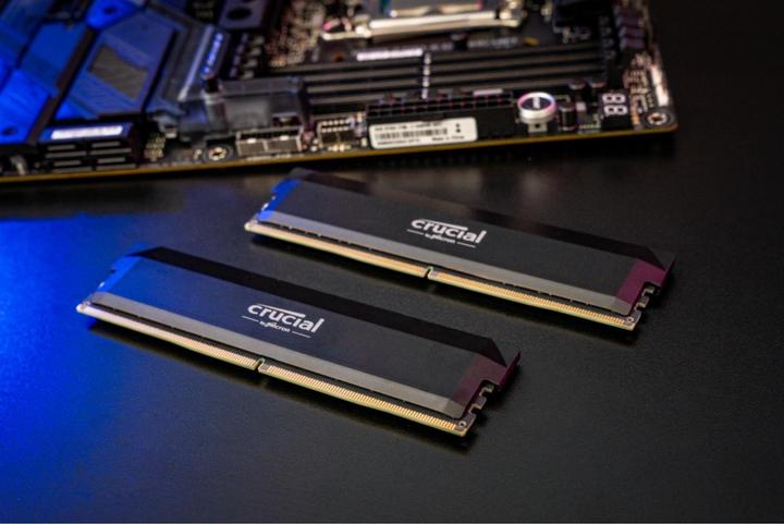 Image du produit Crucial Pro DDR5-6400 Kit 64 Go 2x32 Go UDIMM CL40 B Overclocking (2 x 32GB, 6400 MHz, RAM DDR5, U-DIMM)