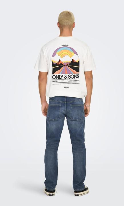 Produktbild Only & Sons ONSWEFT Mittlere Taille Normal geschnitten Jeans Slim Fit Jeans (34)
