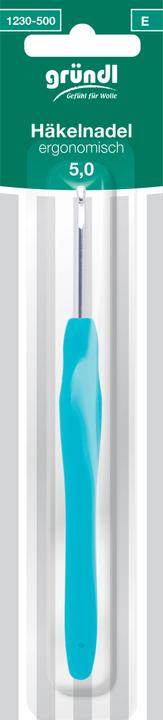 Actual product image Gründl Ergonomic crochet hook