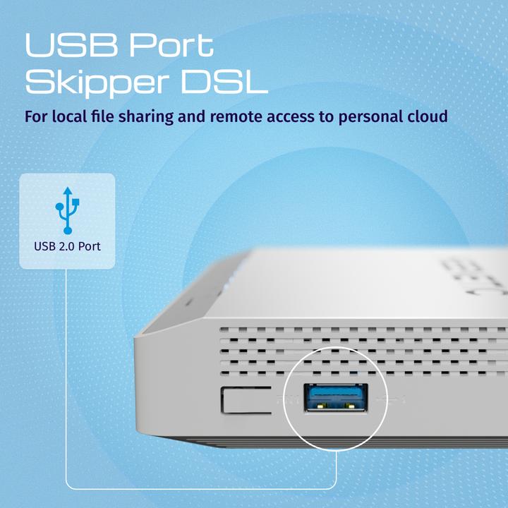 Produktbild Keenetic Skipper DSL AC1200 Mesh WiFi Modem Router