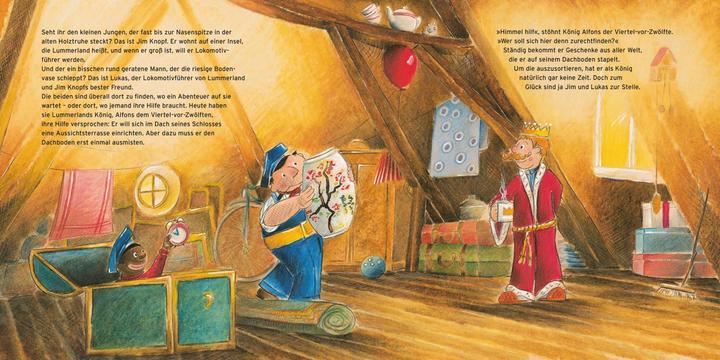 Actual product image Jim Knopf und der fliegende Teppich (German, Michael End, 2017)