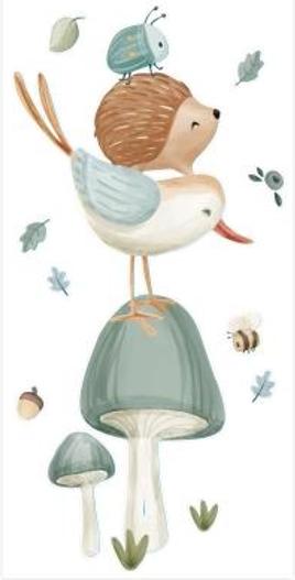 Little Dutch Wandaufkleber Forest Friends