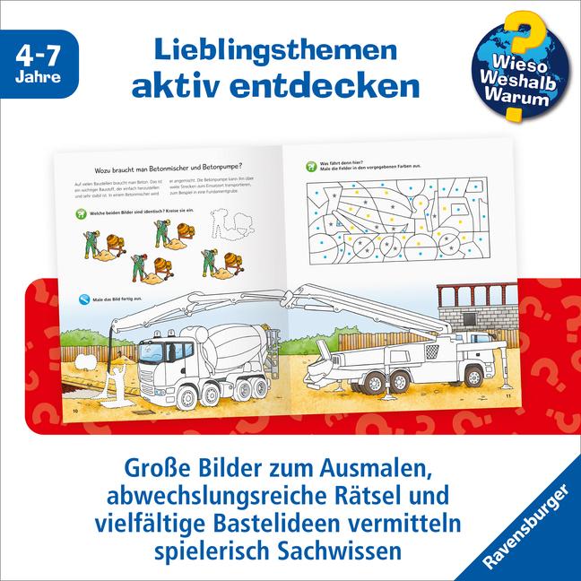 Produktbild Ravensburger Fahrzeuge auf der Baustelle (Deutsch, Sebastian Coenen, 2019)