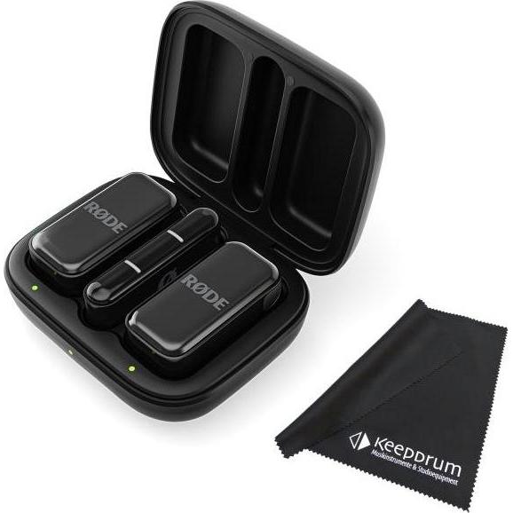Thumbnail - RØDE Wireless Micro Drahtloses Mikrofon-System USB-C mit Tuch, Mikrofon