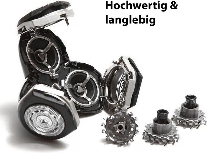 Immagine prodotto Hermex Alternativer Scherkopf für Philips Serie S9000 RQ10xx RQ11xx RQ12xx (1 x)