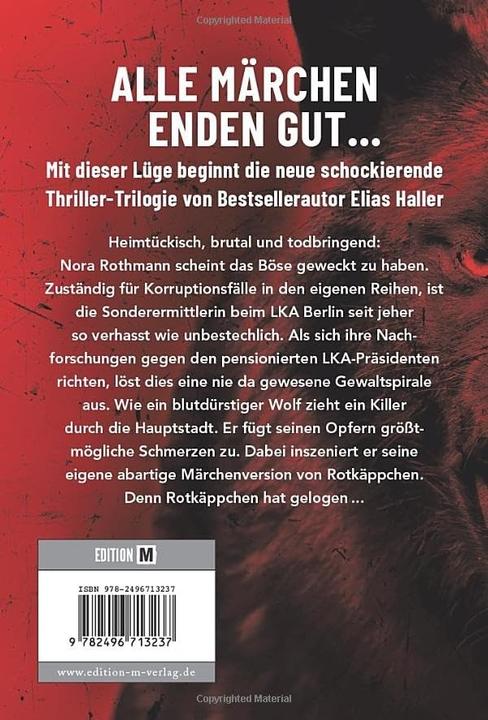 Immagine prodotto Amazon Rotkäppchen lügt (Elias Haller, 2023)
