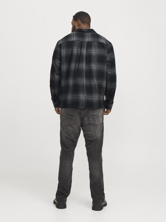 Actual product image Jack & Jones Plus loose fit overshirt Overshirt (7XL)